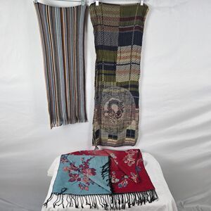 Scarves and Wraps Women's OS Colorful 3 Bundle Deal